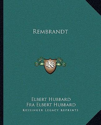 Rembrandt 1162889942 Book Cover