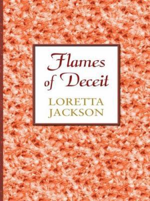 Flames of Deceit [Large Print] 0786295198 Book Cover