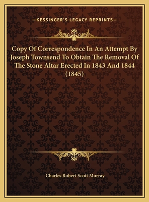 Copy Of Correspondence In An Attempt By Joseph ... 1169609872 Book Cover