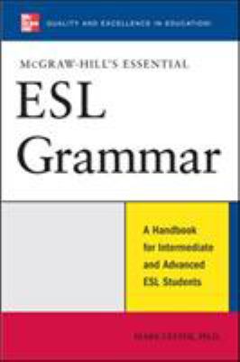 McGraw-Hill's Essential ESL Grammar: A Hnadbook... B007YXQ7PS Book Cover