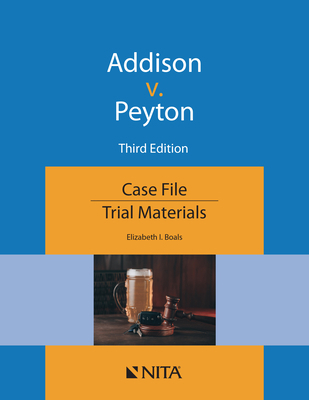 Addison v. Peyton: Case File 1601569505 Book Cover