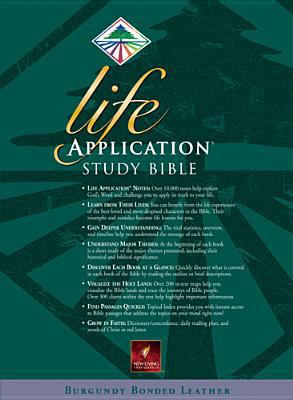 Life Application Study Bible-Nlt 0842332634 Book Cover