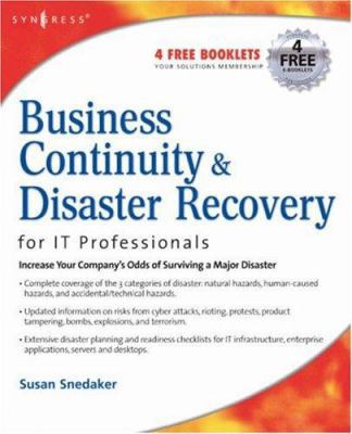 Business Continuity & Disaster Recovery Plannin... 1597491721 Book Cover