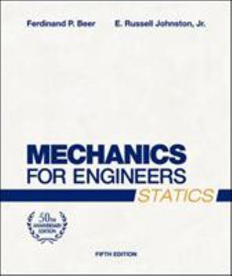 Mechanics for Engineers, Statics 007246478X Book Cover