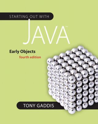 Starting Out with Java: Early Objects (Gaddis S... 0132164760 Book Cover