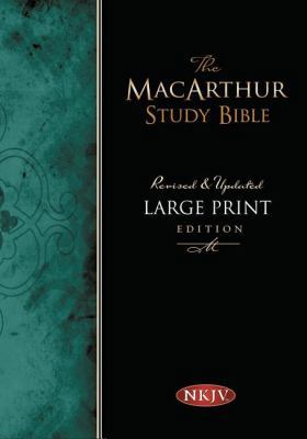 MacArthur Study Bible-NKJV-Large Print [Large Print] 0718020332 Book Cover