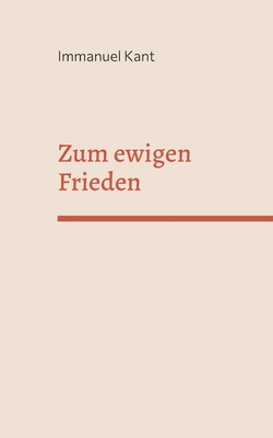 Zum ewigen Frieden [German] 3756887928 Book Cover