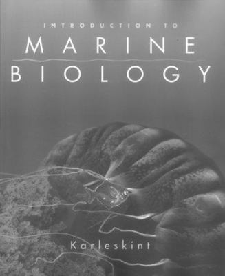 Introduction to Marine Biology 0030741912 Book Cover