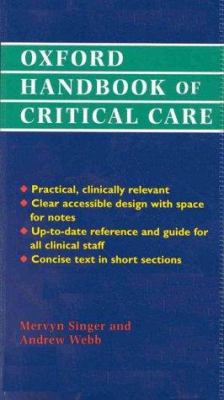 Oxford Handbook of Critical Care 019262542X Book Cover