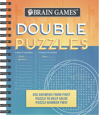 Brain Games - Double Puzzles: Use Answers from ... 1640303677 Book Cover