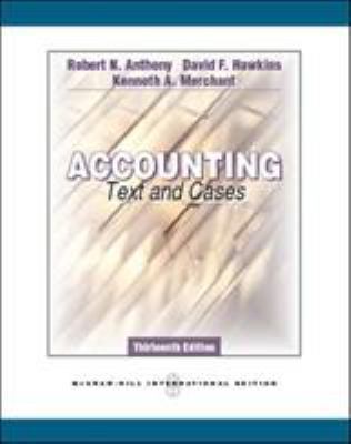 Accounting: Texts and Cases 0071289097 Book Cover