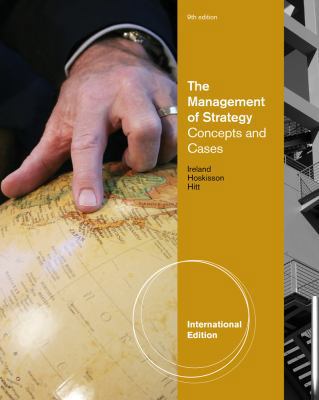 The Management Of Strategy Concepts And Cases 0324581270 Book Cover