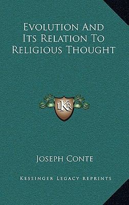 Evolution and Its Relation to Religious Thought 1163363197 Book Cover