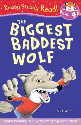 The Biggest Baddest Wolf (Ready Steady Read) 1848956789 Book Cover