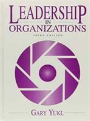 Leadership in Organizations 1845694325 Book Cover