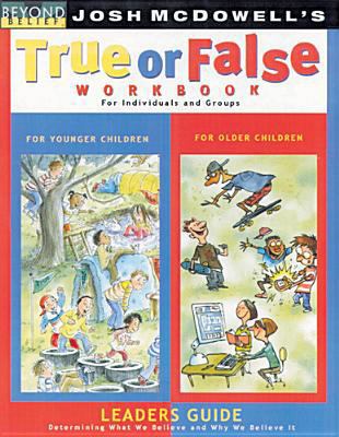 True or False Workbook Leader's Guide (Beyond B... 0842380140 Book Cover