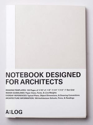 Paperback A:LOG, a Notebook for Architects. Imperial Edition. Book