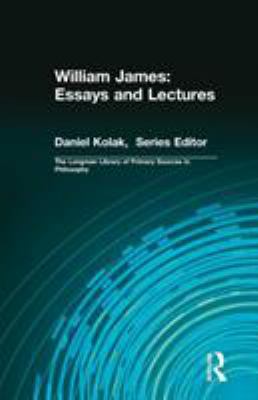 William James: Essays and Lectures 0321339290 Book Cover