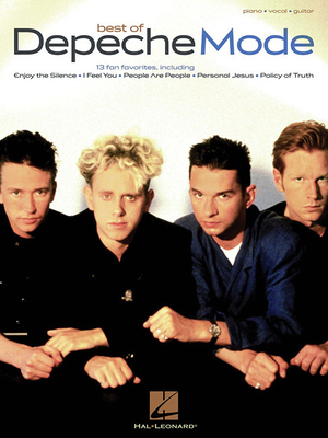 Best of Depeche Mode Songbook Piano, Vocal, Gui... 1423421817 Book Cover
