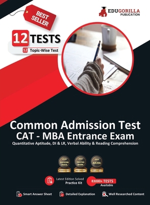 Cat 2023: MBA Entrance Exam - 12 Solved Topic-w... 935556368X Book Cover
