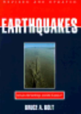 Earthquakes 0716722364 Book Cover