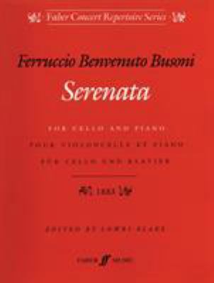 Ferruccio Benvenuto Busoni: Serenata, Opus 34 0571518532 Book Cover