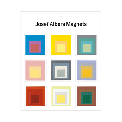 MoMA Josef Albers Magnets 0735363005 Book Cover