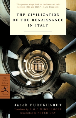 The Civilization of the Renaissance in Italy 0375759263 Book Cover