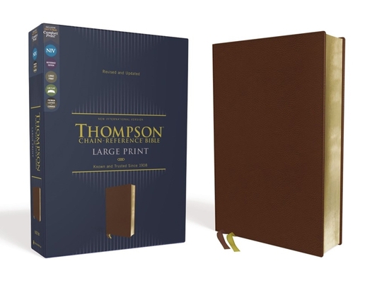 Niv, Thompson Chain-Reference Bible, Large Prin... 0310459788 Book Cover