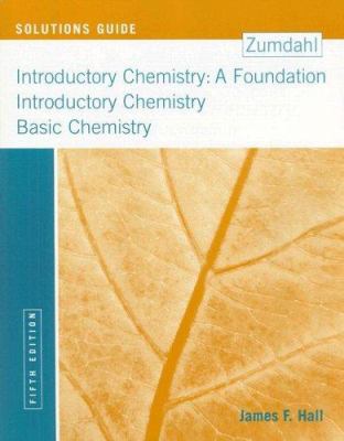 Solutions Guide for Zumdahl’s Introductory Chem... 0618305300 Book Cover