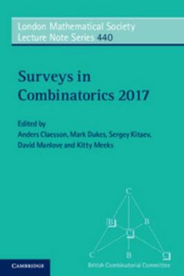 Surveys in Combinatorics 2017 1108413137 Book Cover