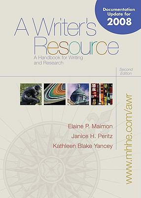 A Writer's Resource (Spiral) Update with Cataly... 0077293681 Book Cover