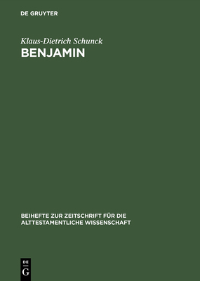 Benjamin [German] 3110055651 Book Cover