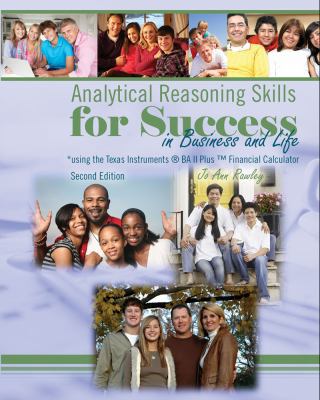 Analytical Reasoning Skills for Success in Busi... 1524912646 Book Cover