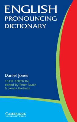 English Pronouncing Dictionary 0521452724 Book Cover