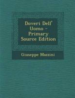 Doveri Dell' Uomo [Italian] 1295094436 Book Cover