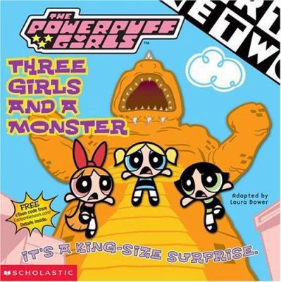 Three Girls and a Monster 0439344328 Book Cover