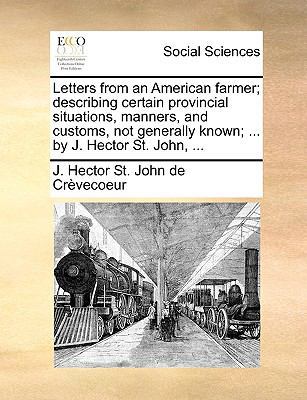 Letters from an American Farmer; Describing Cer... 1140875108 Book Cover