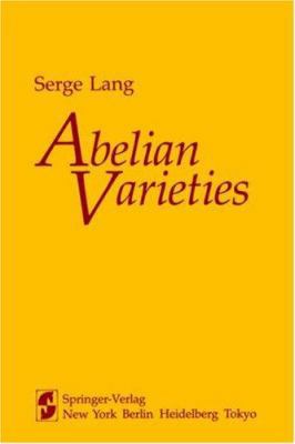 Abelian Varieties 0387908757 Book Cover