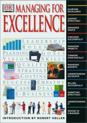Managing For Excellence 0789480271 Book Cover