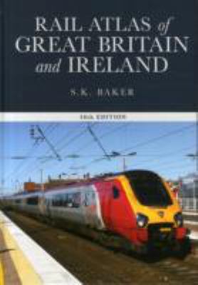 Rail Atlas Of Great Britain & Ireland 0860936694 Book Cover