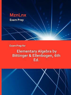 Exam Prep for Elementary Algebra by Bittinger &... 1428869026 Book Cover