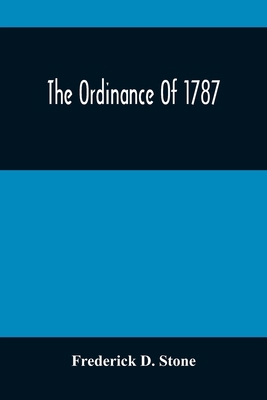 The Ordinance Of 1787 9354481086 Book Cover