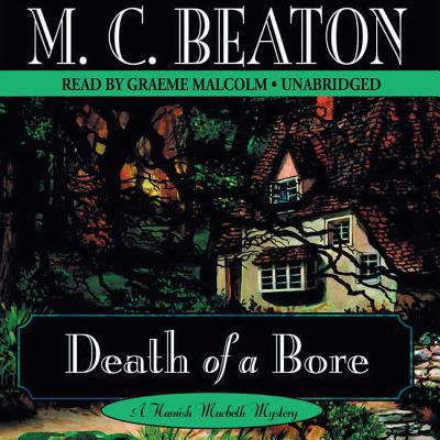 Death of a Bore Lib/E 0792734785 Book Cover