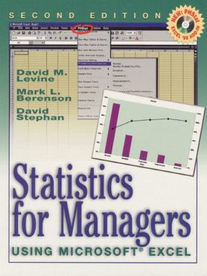 Statistics for Managers Using Microsoft Excel (... 0130203122 Book Cover