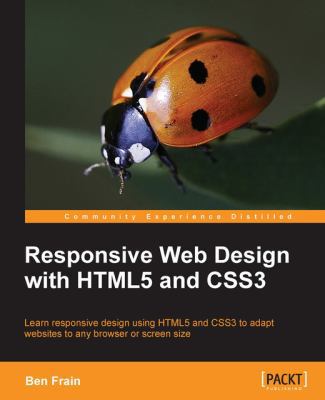 Responsive Web Design with Html5 and Css3 1849693188 Book Cover