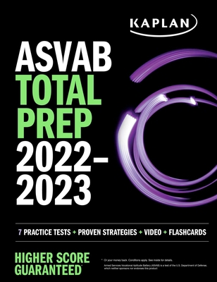 ASVAB Total Prep 2022-2023: 7 Practice Tests + ... 1506279163 Book Cover