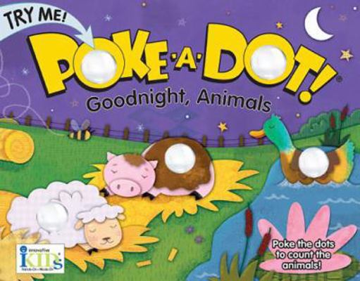 Poke-A-Dot Good Night Animals 1601693842 Book Cover