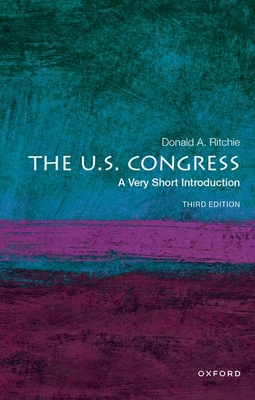 The U.S. Congress: A Very Short Introduction 0197620787 Book Cover