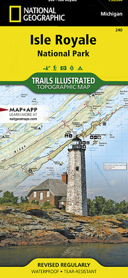 Isle Royale National Park Map 1566953677 Book Cover